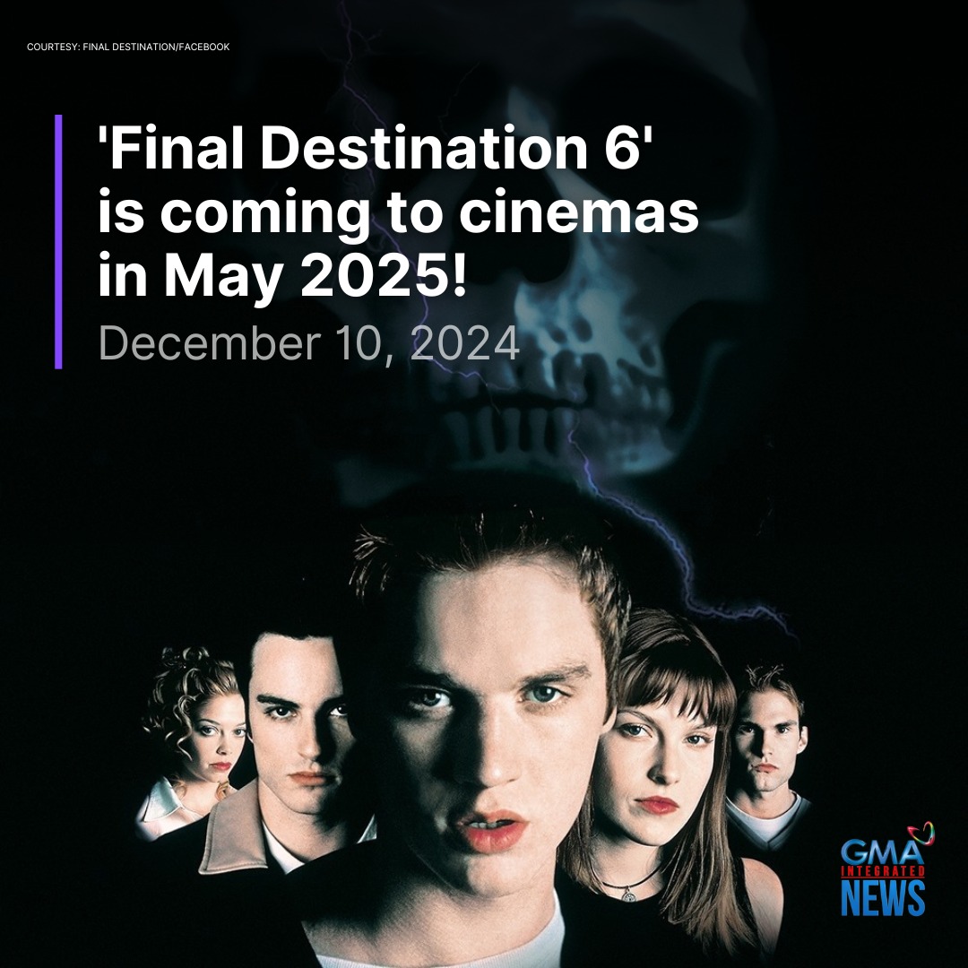 Final Destination 6: MARK YOUR CALENDARS! 